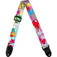 Flight Polyester Ukulele Strap Wow - Image 2