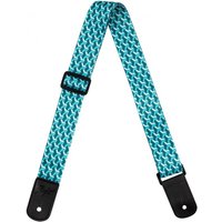 Flight Polyester Ukulele Strap Trail Blue - Image 2