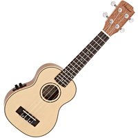Hartwood Renaissance Electro Acoustic Soprano Ukulele Natural - Image 2