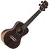 Hartwood Sonata Armrest Concert Ukulele AA Solid Ebony - Image 3
