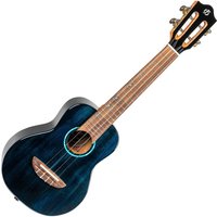 Flight Iris Concert Tinta Ukulele Trans Blue - Image 2