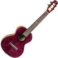 Flight Songbird Tenor Slimline Electro Ukulele Solid Flamed Maple - Image 2