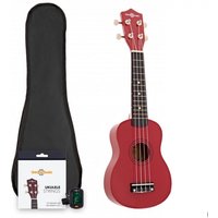 Ukulele Pack by Gear4music Red - Image 2
