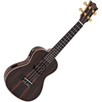 Snail UKC-E483EQ Concert Ebony Electro Acoustic Ukulele - Image 2