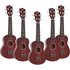 Ukulele by Gear4music Pack of 5 - Image 3