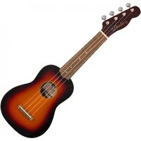 Fender Venice Soprano Ukulele 2-Color Sunburst - Image 2