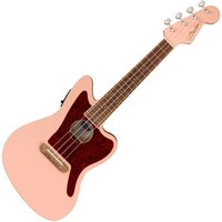 Fender Fullerton Jazzmaster Ukulele Shell Pink - Image 2