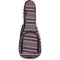 Ukulele Concert Premium Gigbag By Gear4music Aztec - Image 2