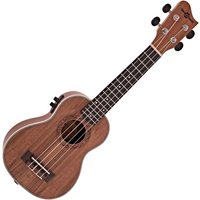 Koa Soprano Electro-Ukulele by Gear4music - Image 2