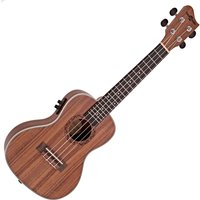 Koa Concert Electro-Ukulele by Gear4music - Image 2
