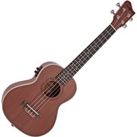 Sapele Tenor Electro-Ukulele by Gear4music - Image 2