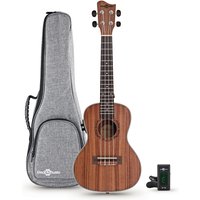 Koa Concert Electro-Ukulele Pack by Gear4music - Image 2