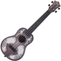 Flight TUC-40 Travel Concert Ukulele Mandala Wood - Image 2