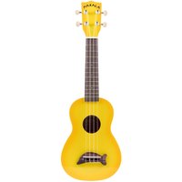 Kala Makala Dolphin Soprano Ukulele Yellow Burst - Image 2