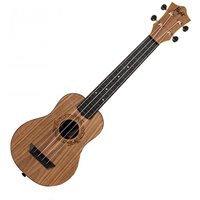 Flight TUSL-50 Travel Long Neck Soprano Ukulele Walnut - Image 2