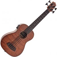 Kala Fretted U-Bass Electro-Acoustic Ukulele Exotic Mahogany
