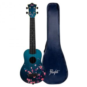 Flight TUSL-32 Travel Long Neck Soprano Ukulele Sakura - Image 5