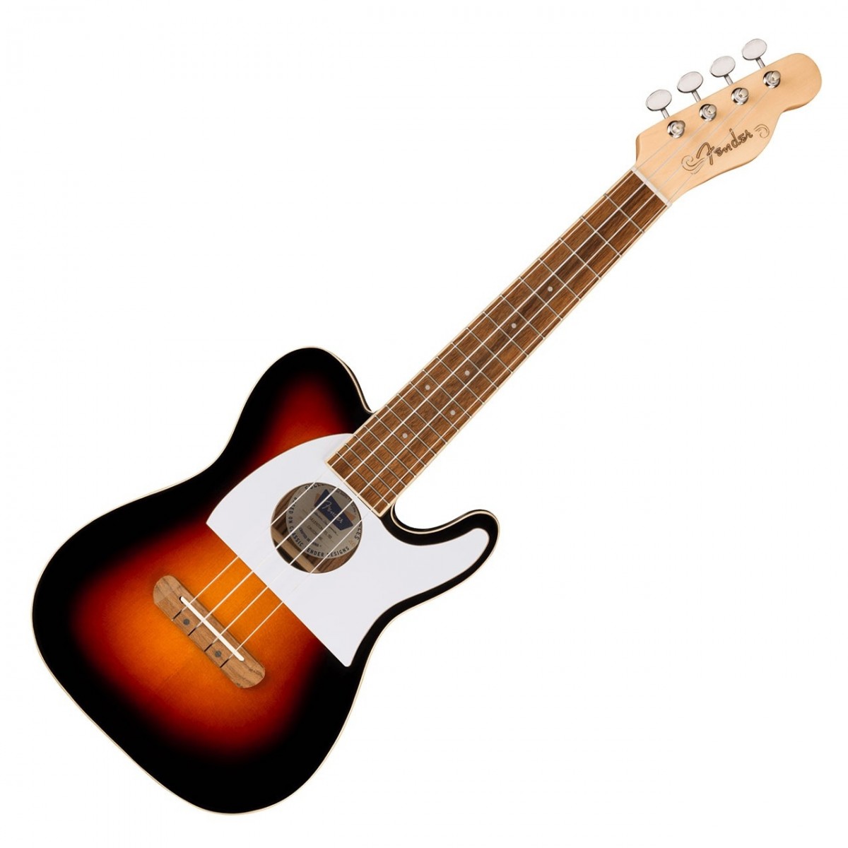 Fender Fullerton Telecaster Ukulele 2-Color Sunburst - Image 1