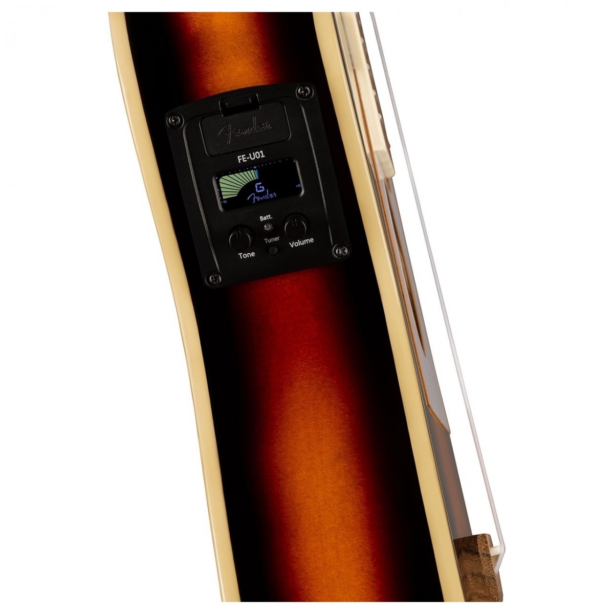 Fender Fullerton Telecaster Ukulele 2-Color Sunburst - Image 6