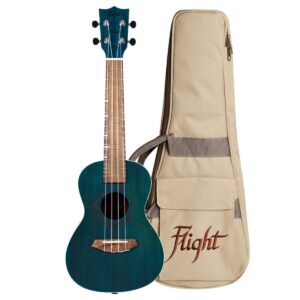 Flight DUC380 Concert Ukulele Topaz - Image 4