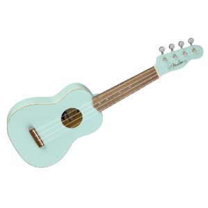 Fender Venice Soprano Ukulele WN Daphne Blue - Image 5