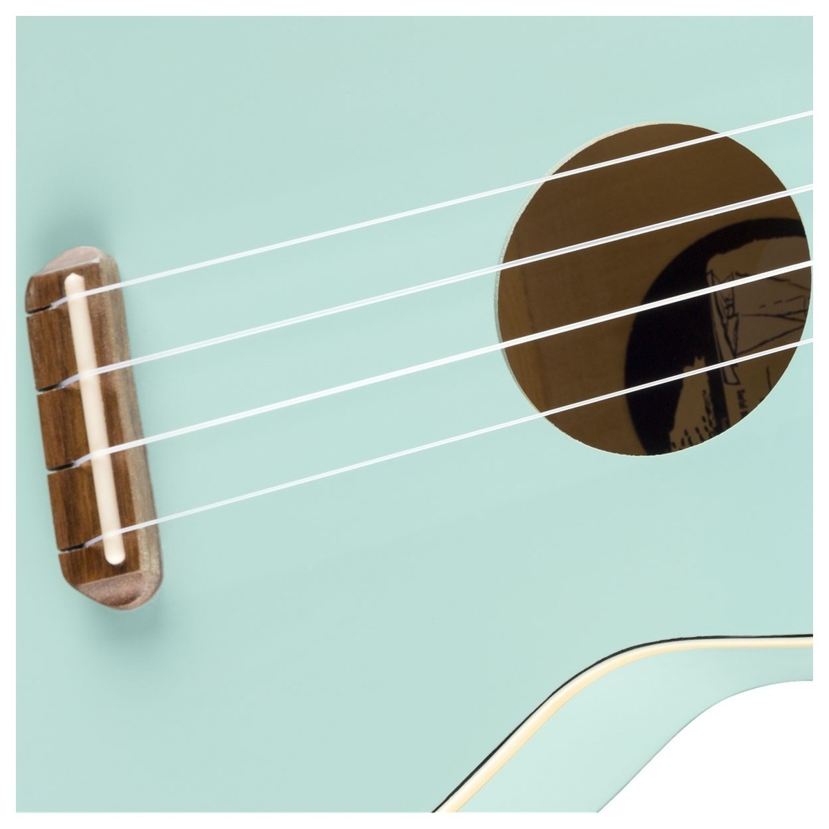 Fender Venice Soprano Ukulele WN Daphne Blue - Image 6