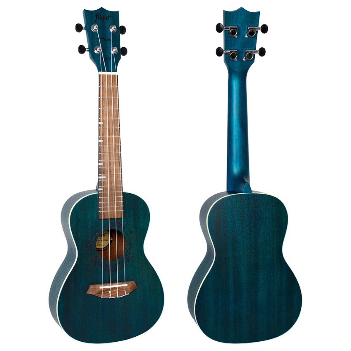 Flight DUC380 Concert Ukulele Topaz - Image 5