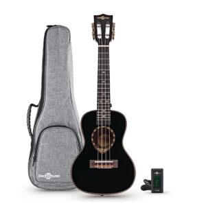 Archback Concert Ukulele Pack by Gear4music Black