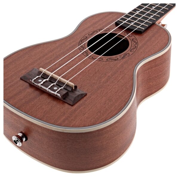 Sapele Soprano Ukulele by Gear4music