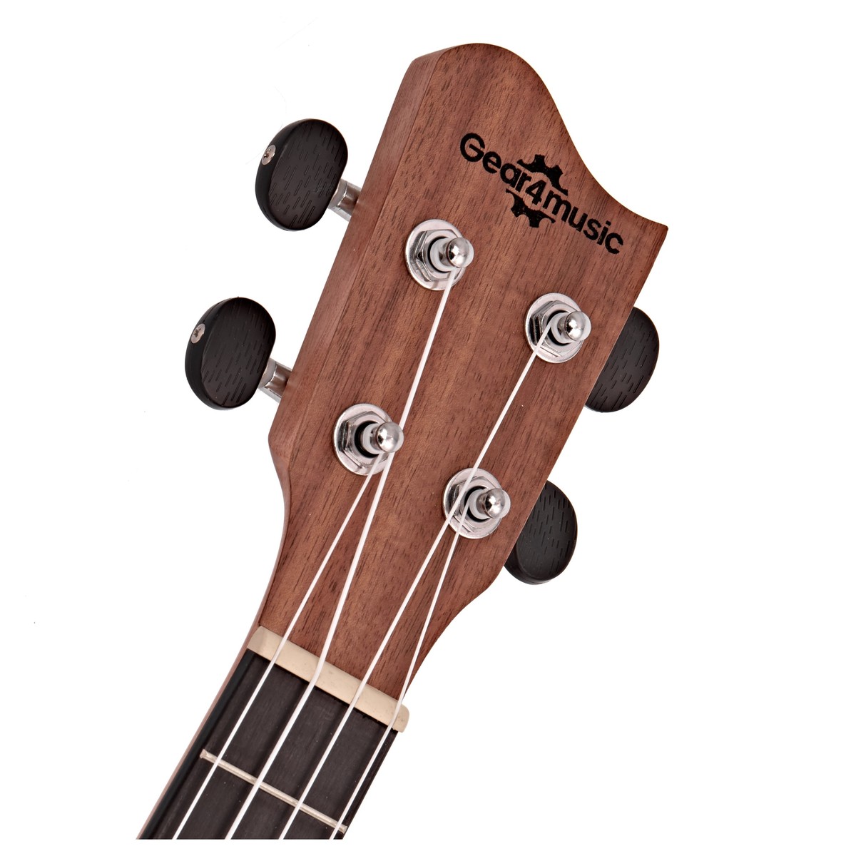 Koa Concert Electro-Ukulele by Gear4music - Image 6