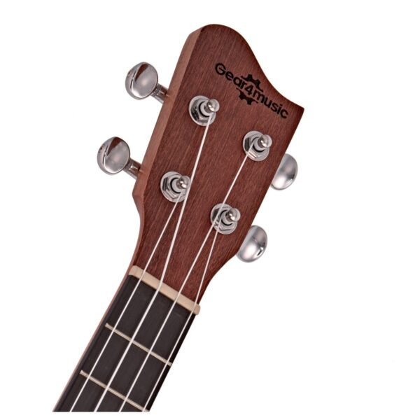 Sapele Tenor Electro-Ukulele by Gear4music