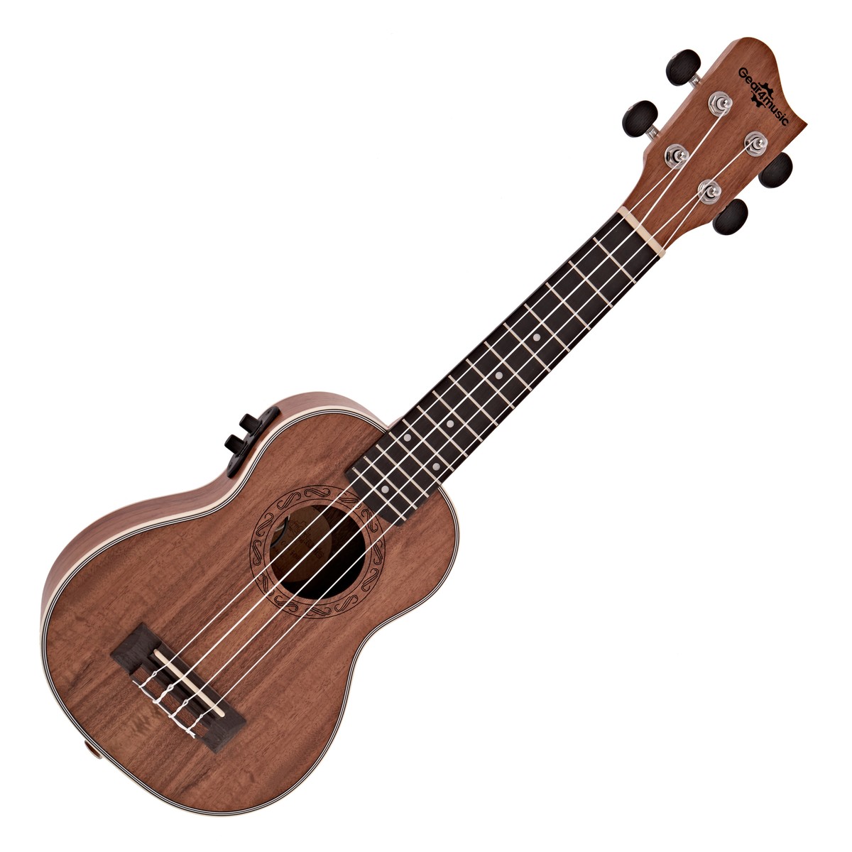 Koa Soprano Electro-Ukulele Pack by Gear4music - Image 5