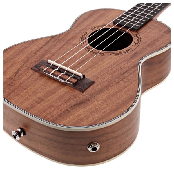 Koa Tenor Electro-Ukulele by Gear4music