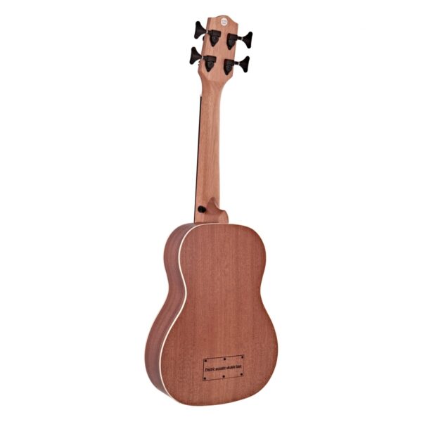 Deluxe Electro Ukulele Bass by Gear4music Sapele