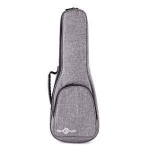 Ukulele Soprano Premium Gigbag By Gear4music Grey