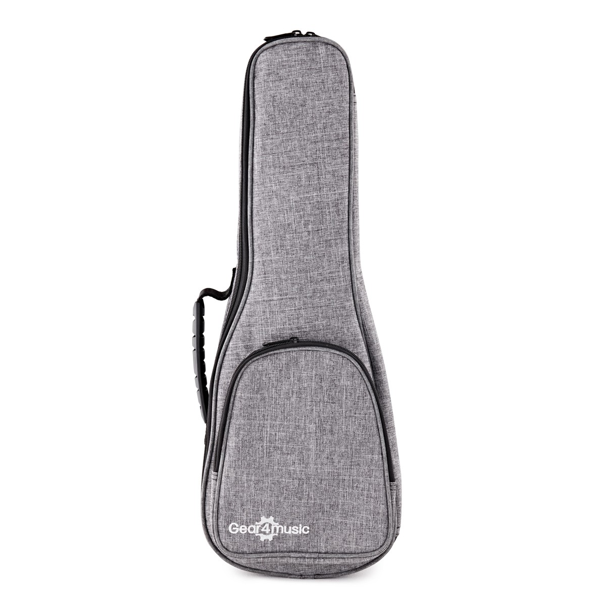 Ukulele Soprano Premium Gigbag By Gear4music Grey - Image 1