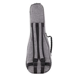 Ukulele Soprano Premium Gigbag By Gear4music Grey - Image 4