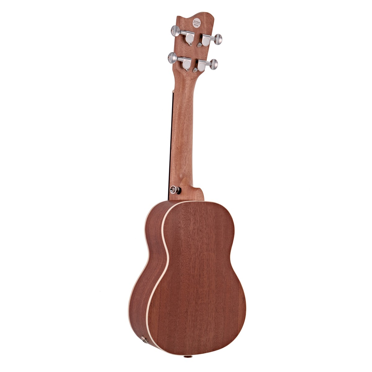 Sapele Soprano Electro-Ukulele by Gear4music - Image 5