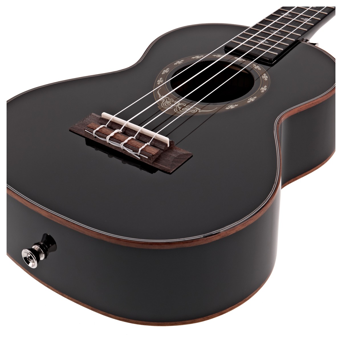 Archback Tenor Ukulele by Gear4music Black - Image 4