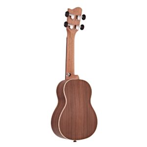 Koa Soprano Ukulele by Gear4music - Image 5