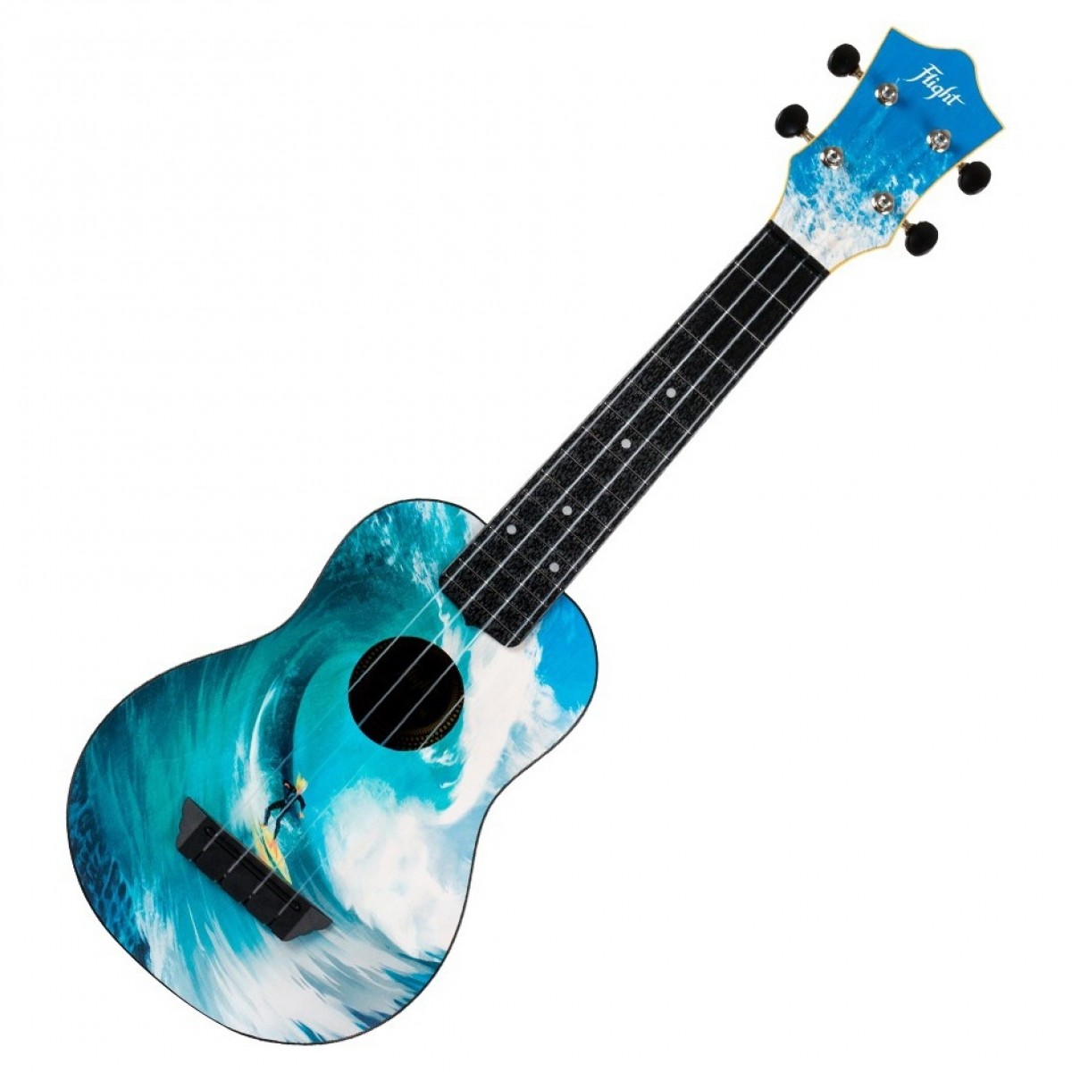 Flight TUS-25 Travel Soprano Ukulele Surf - Image 1