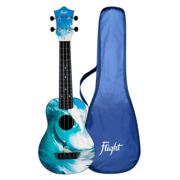 Flight TUS-25 Travel Soprano Ukulele Surf