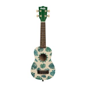 Kala Ukadelic Soprano Ukulele Monstera