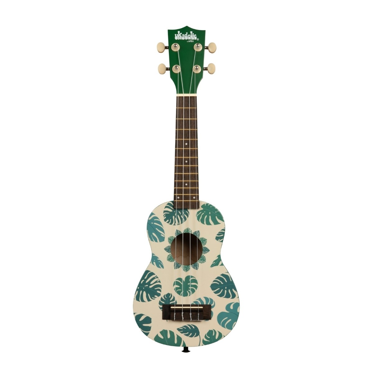Kala Ukadelic Soprano Ukulele Monstera - Image 1