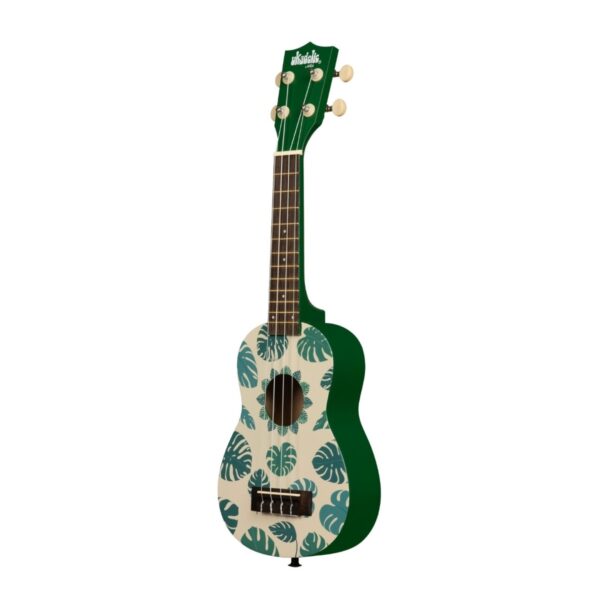 Kala Ukadelic Soprano Ukulele Monstera