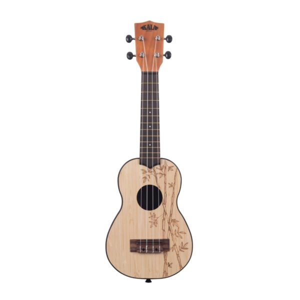 Kala Ukadelic Soprano Ukulele Bamboo Top