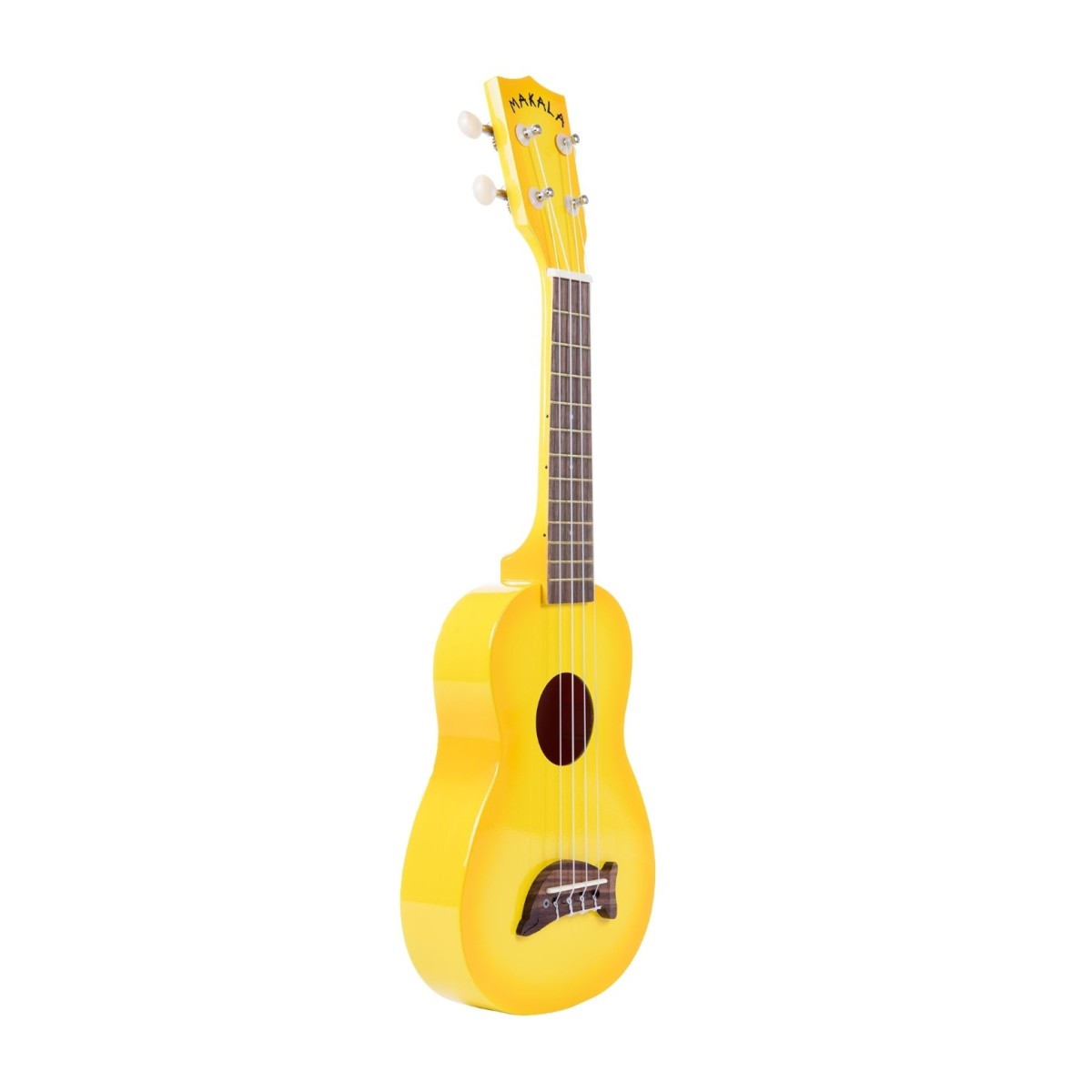 Kala Makala Dolphin Soprano Ukulele Yellow Burst - Image 4