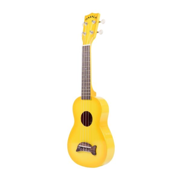 Kala Makala Dolphin Soprano Ukulele Yellow Burst