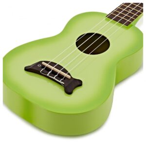 Kala Makala Dolphin Soprano Ukulele Green Apple Burst - Image 4