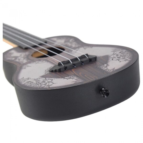 Flight TUC-40 Travel Concert Ukulele Mandala Wood